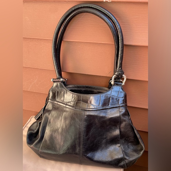 Brighton Katarina 3D Leather Masterpiece Collection Embroidered Shoulder Bag - Picture 3 of 9